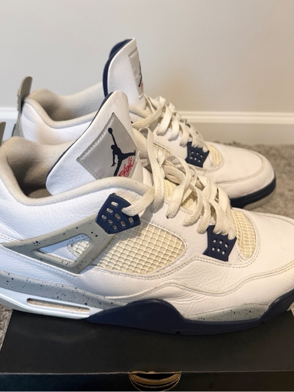 Jordan 4 Retro Sneakers- Men - Picture 2 of 5